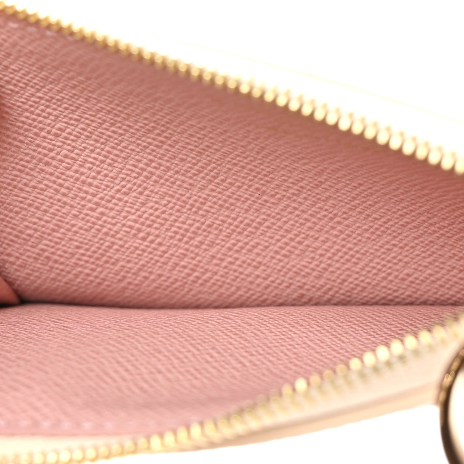 Louis Vuitton Damier Azur Zipped Romy Card Holder  Rose Ballerine 5 of 8