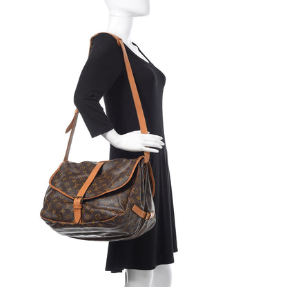 Louis Vuitton Monogram Saumur 35 2 of 16