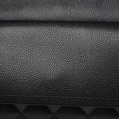 Chanel Caviar Quilted Jumbo Double Flap Black 12 of 16