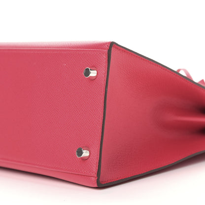 Hermes Epsom Kelly Sellier 28 Rose Extreme 6 of 10