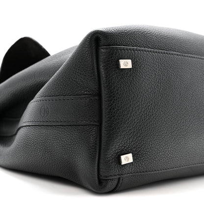 The Row Grained Calfskin Top Handle 14 Bag Black 8 of 14