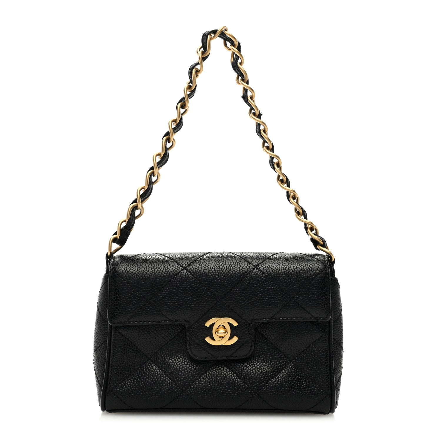 Chanel Caviar Quilted Mini Flap Black 1 of 10