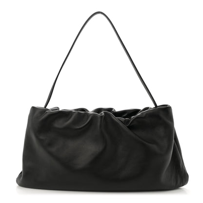 The Row Goatskin XL Bourse Bag Black 1 of 9
