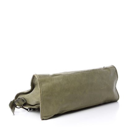Balenciaga Agneau Classic Hardware Part Time Vert Militaire 4 of 10