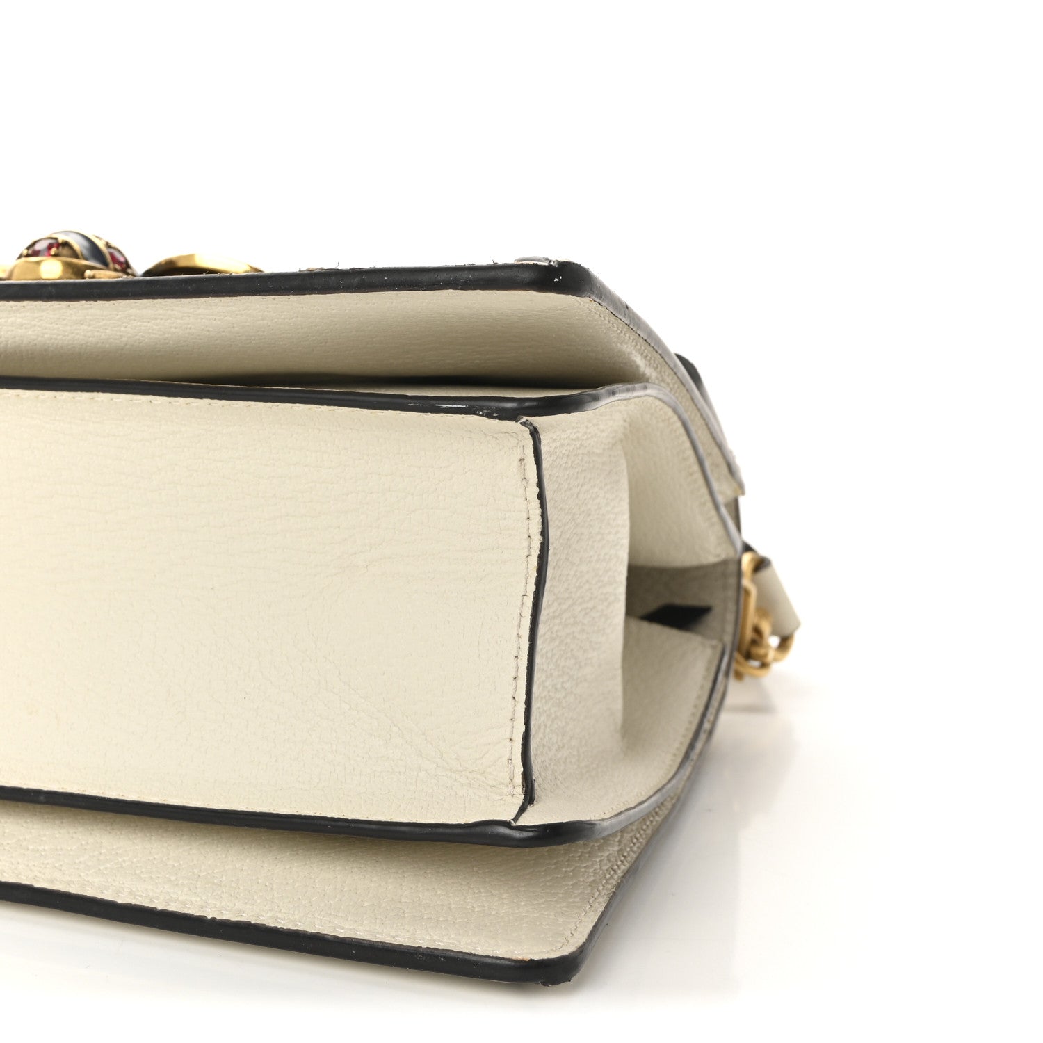 Gucci GG Supreme Monogram Small Queen Margaret Top Handle Bag White 10 of 10