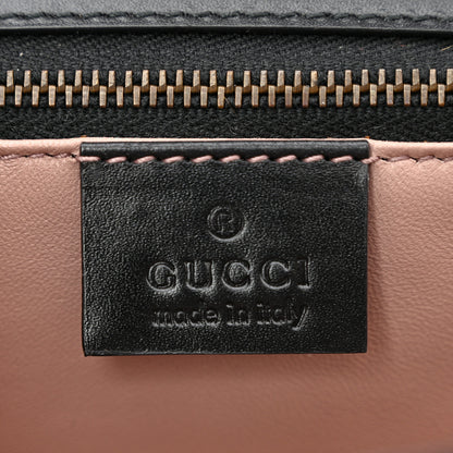 Gucci Calf Hair Jaguar Printed Small Lady Buckle Clutch Black 6 of 13