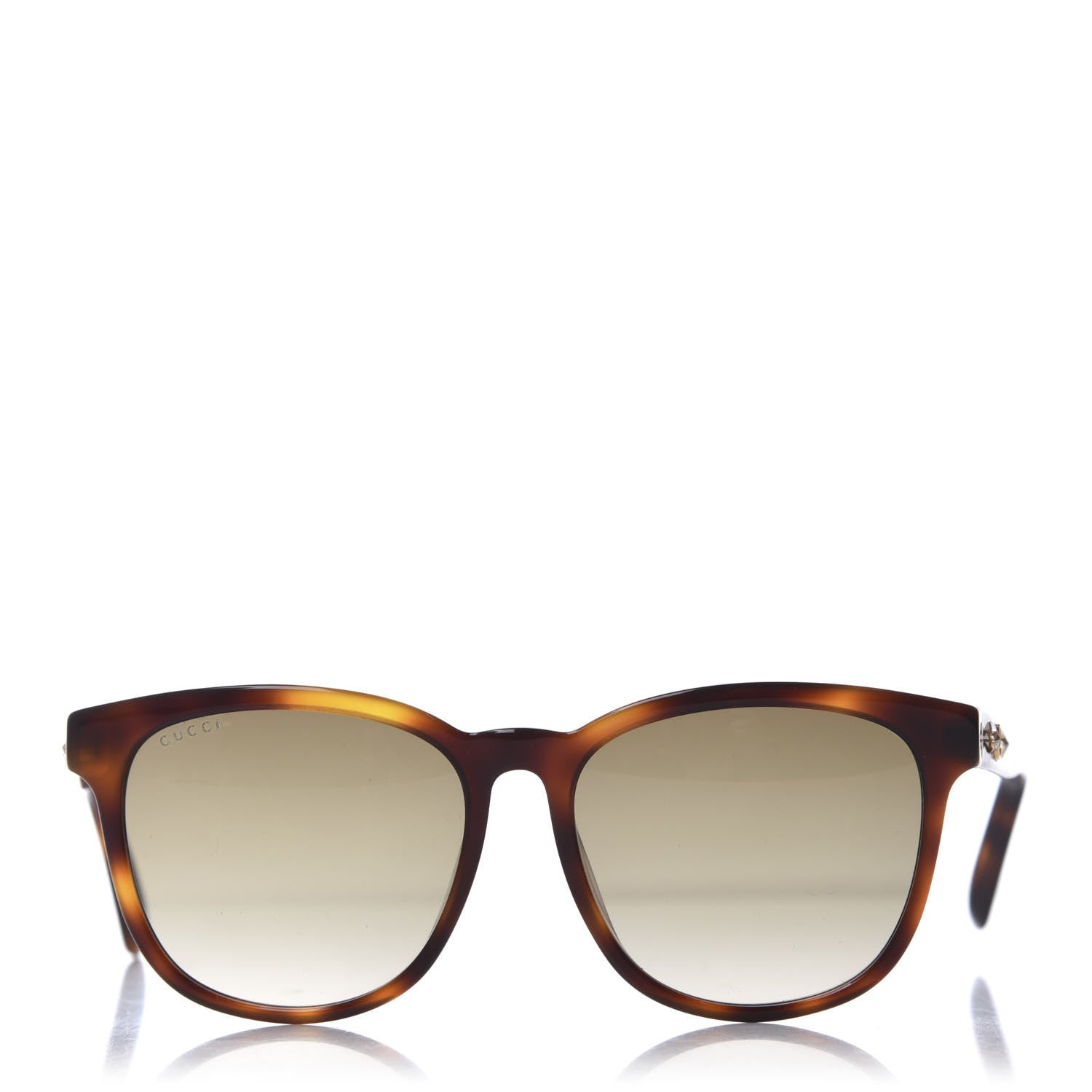 Gucci Round Frame Star Sunglasses GG0232SK Tortoiseshell 3 of 8