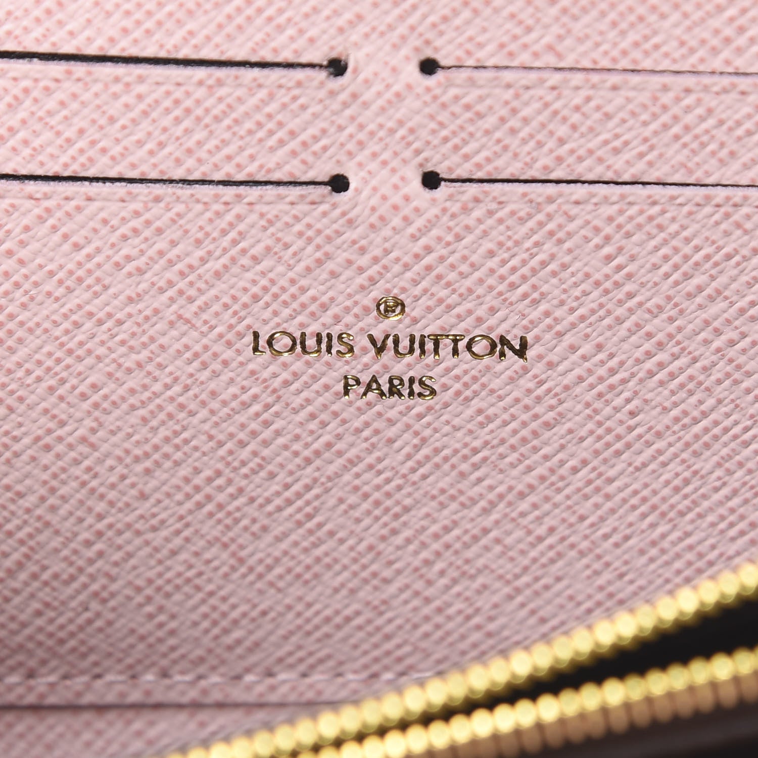 Louis Vuitton Monogram Clemence Wallet Rose Ballerine 5 of 7