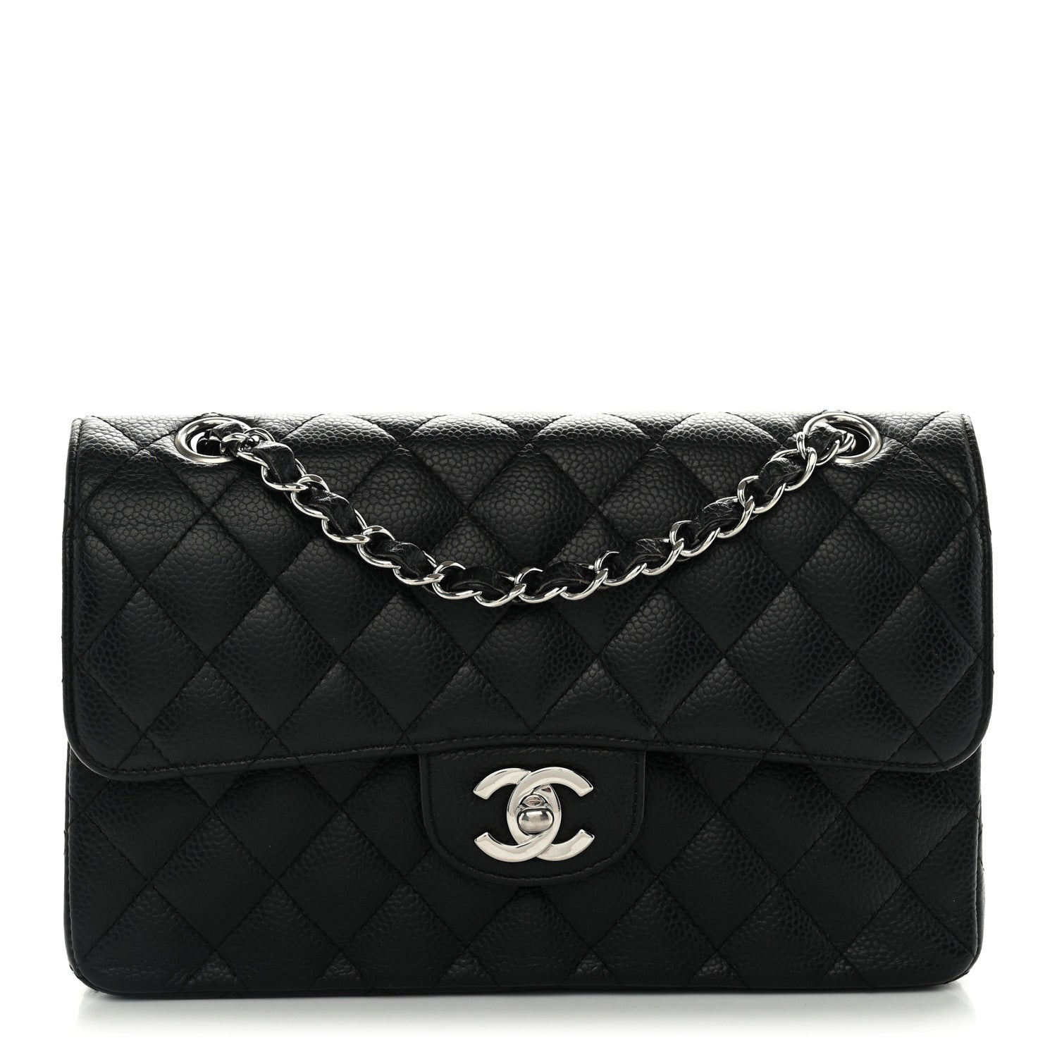 Chanel Caviar Quilted Small Double Flap Black 1 of 13