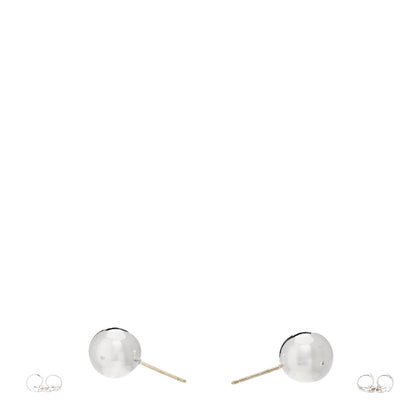 Tiffany Sterling Silver 10mm HardWear Ball Earrings 3 of 4
