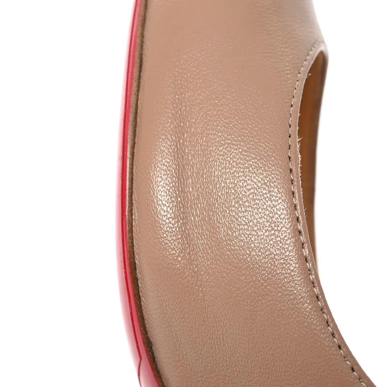 Christian Louboutin Nappa Apostrophy 85 Pumps 38.5 Nude 9 of 15