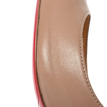 Christian Louboutin Nappa Apostrophy 85 Pumps 38.5 Nude 9 of 15