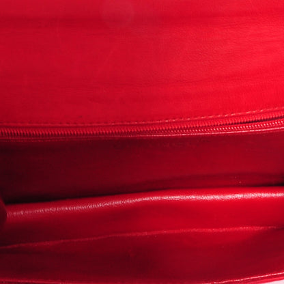 Chanel Satin CC Envelope Flap Red 5 of 7