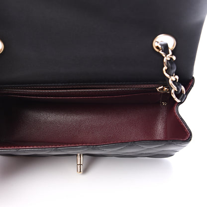 Chanel Lambskin Quilted Mini Rectangular Flap Black 4 of 10