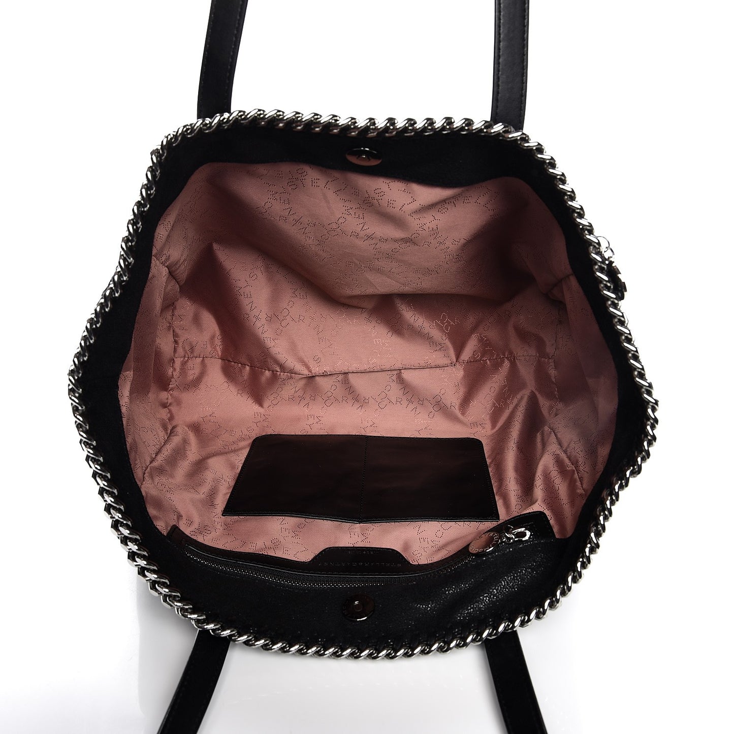 Shaggy Deer Falabella East West Shopper Tote Black