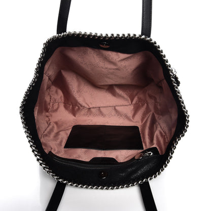 Stella McCartney Shaggy Deer Falabella East West Shopper Tote Black 5 of 7