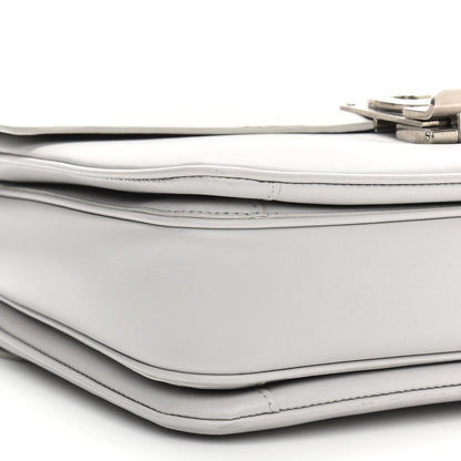 Celine Shiny Calfskin Medium C Bag Pale Grey 9 of 11
