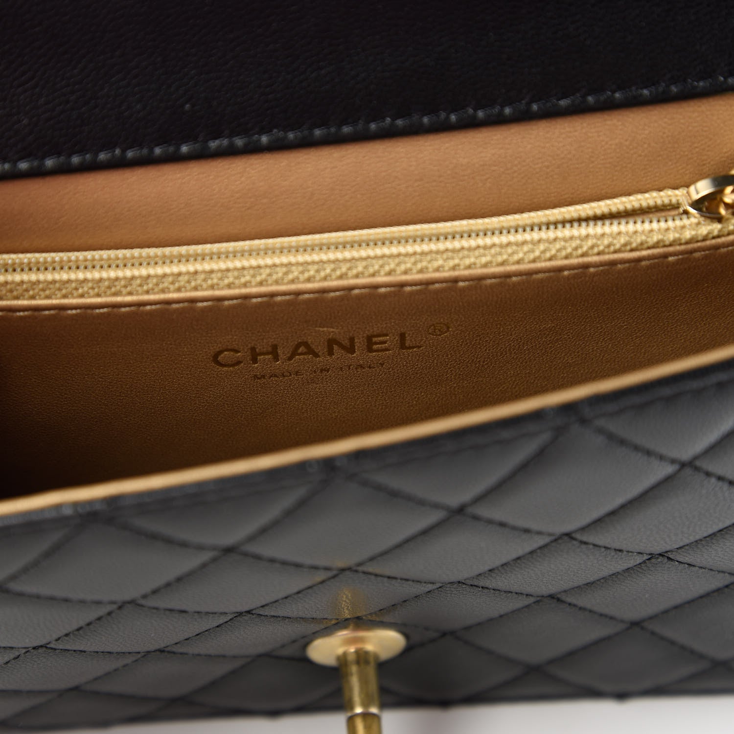 Chanel Lambskin Quilted Small Chic Pearls Flap Black 8 of 11