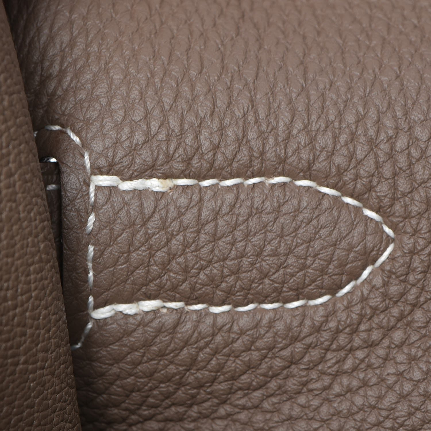Hermes Togo Kelly Retourne 35 Etoupe 12 of 34