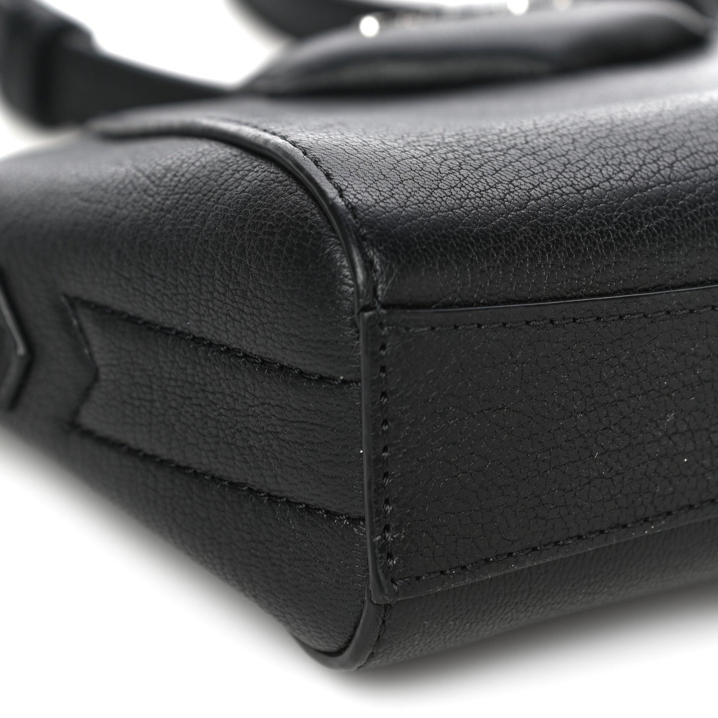 Sugar Goatskin Nano Antigona Black