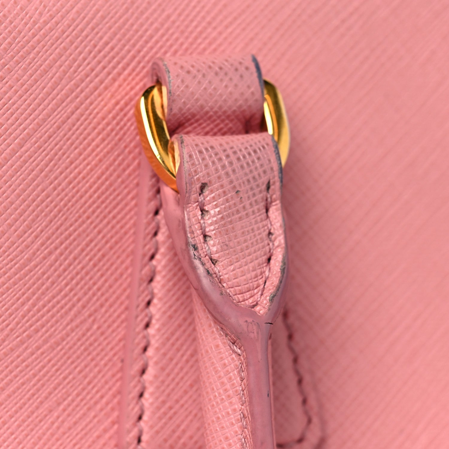 Prada Saffiano Mini Galleria Double Zip Tote Petalo 13 of 19