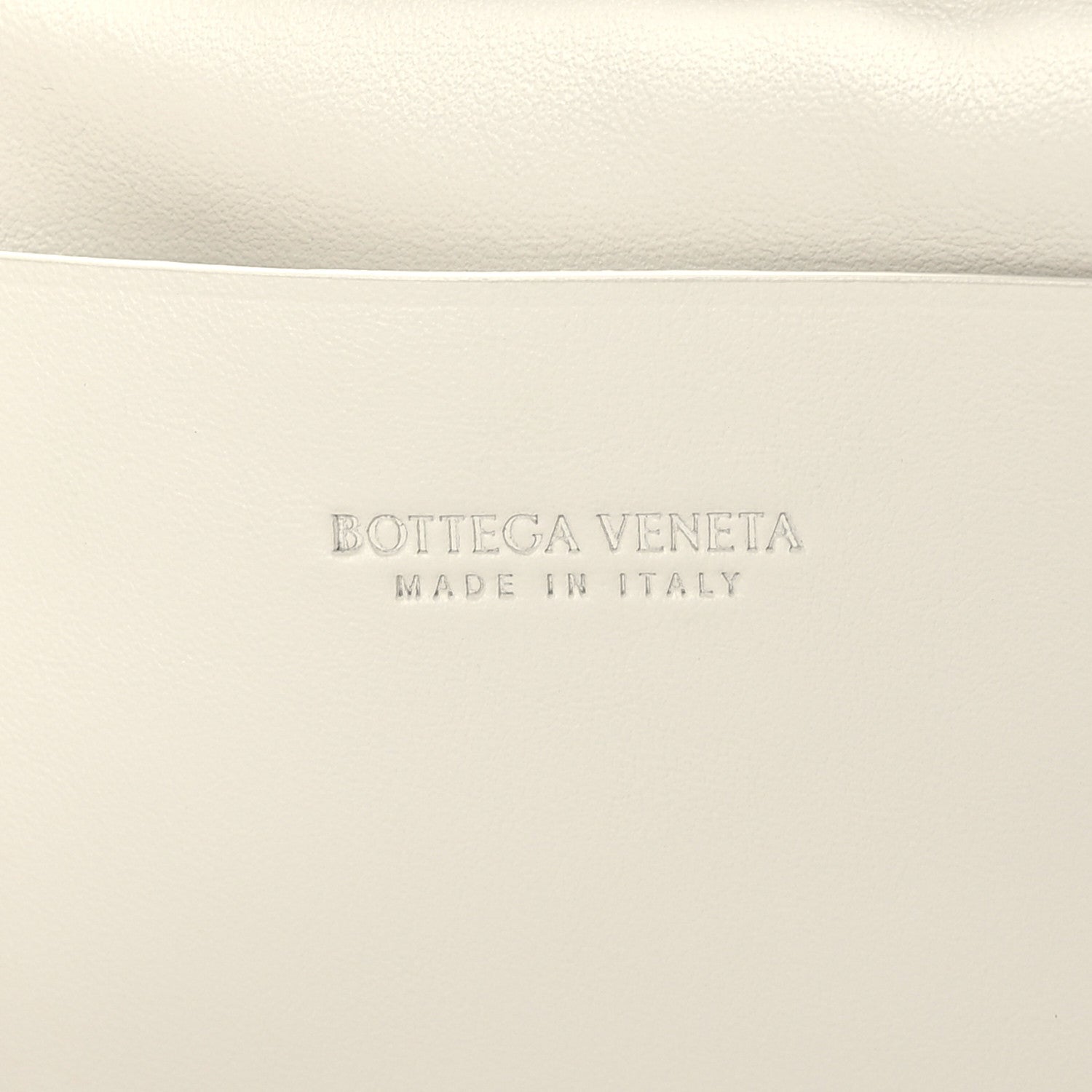 Bottega Veneta Calfskin Maxi Intrecciato Puffy Pouch White 7 of 9