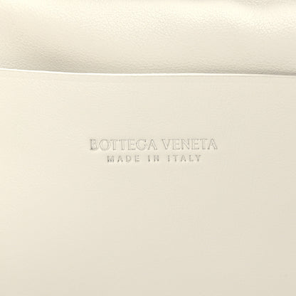Bottega Veneta Calfskin Maxi Intrecciato Puffy Pouch White 7 of 9