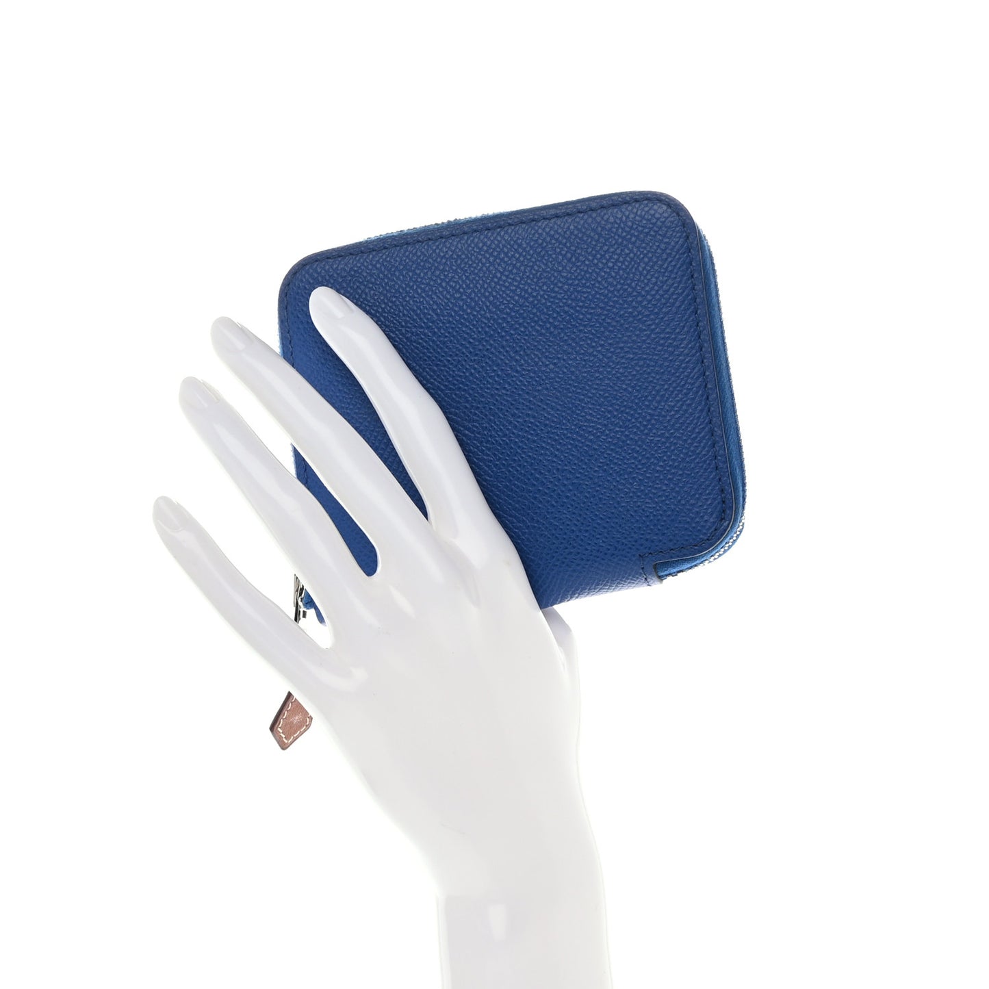 Epsom Silk'In Compact Wallet Bleu Brighton