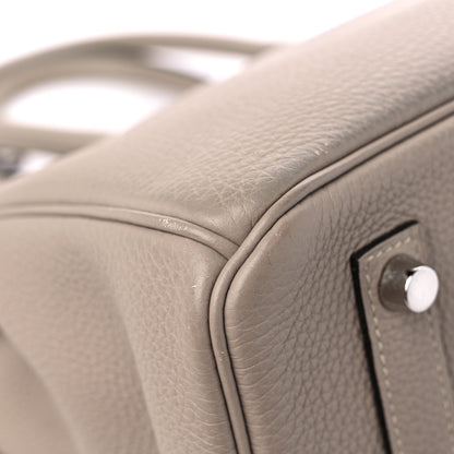 Hermes Togo Birkin 35 Gris Tourterelle 10 of 17