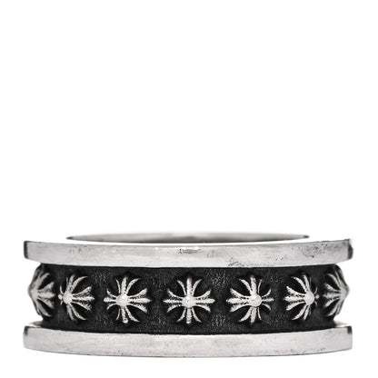 Chrome Hearts Sterling Silver Maltese Cross Band Ring 53 6.5 3 of 5