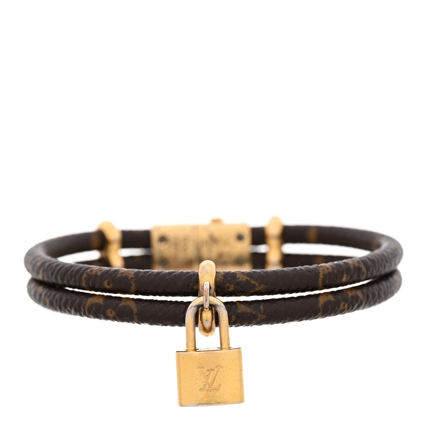Louis Vuitton Monogram Keep it Twice Bracelet 1 of 9
