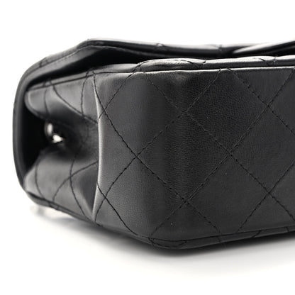 Chanel Lambskin Quilted Mini Rectangular Flap Black 9 of 10