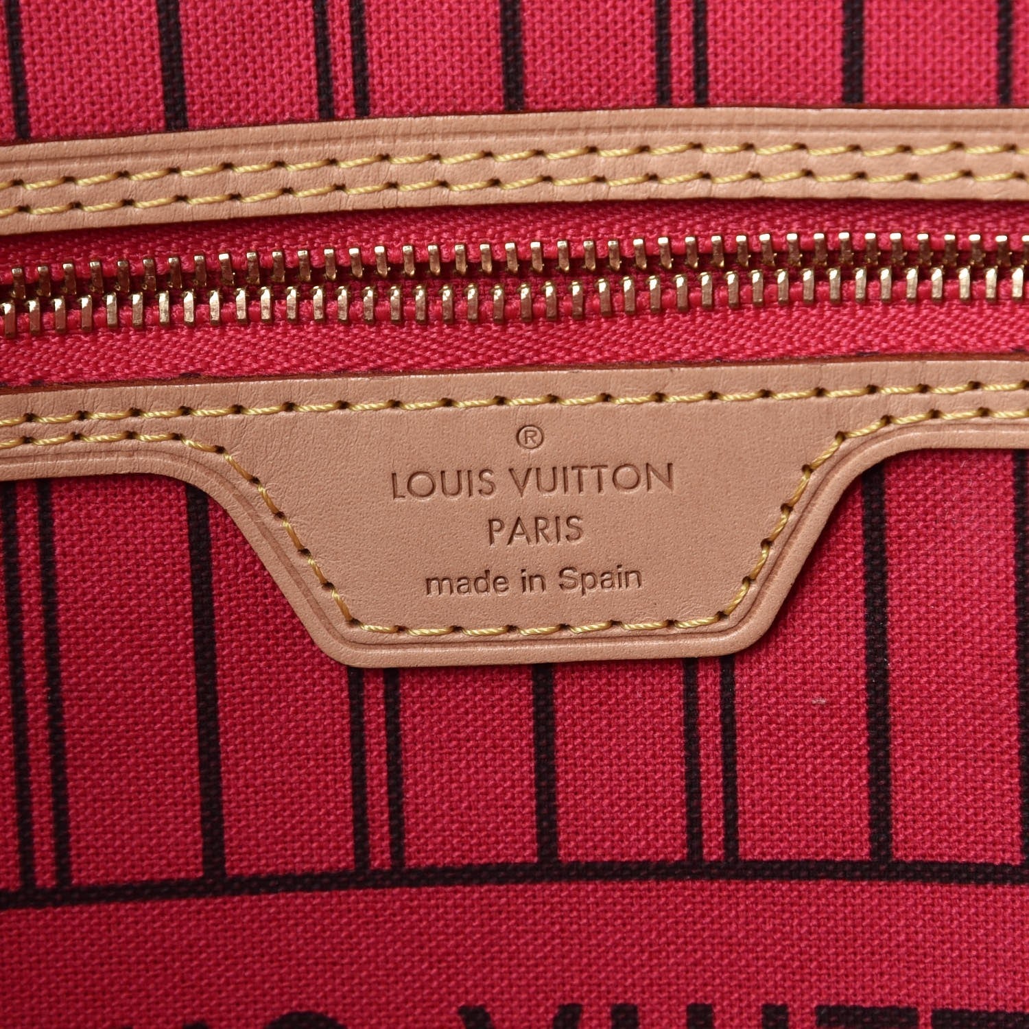 Louis Vuitton Monogram Bay Neverfull MM Rose Ballerine Poppy 8 of 10