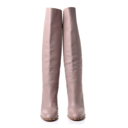 Valentino Garavani Nappa Soul Rockstud Boots 39 Poudre 2 of 8