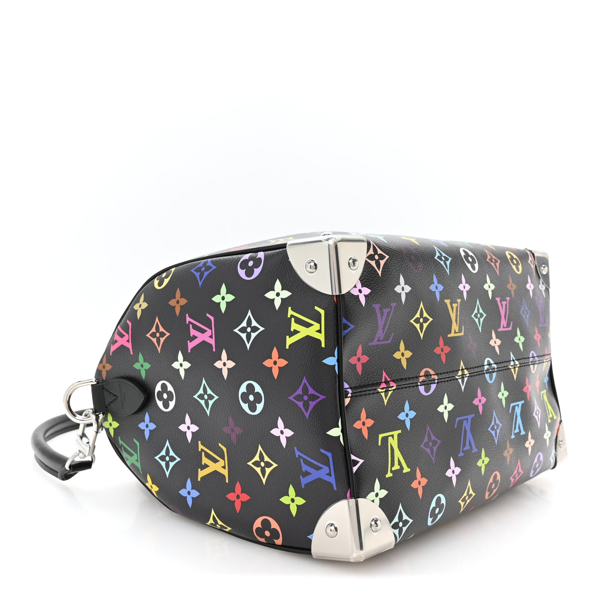 LV X TM Monogram Multicolor Speedy Soft 30 Black