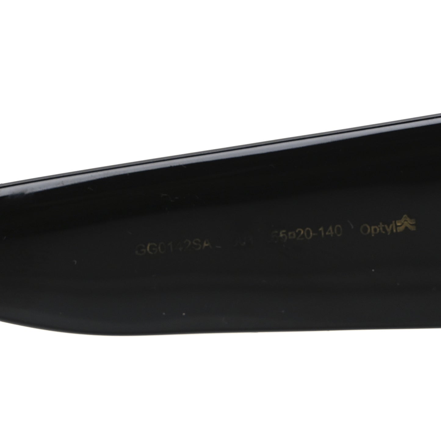 Acetate Square Frame Sunglasses GG0142SA Black