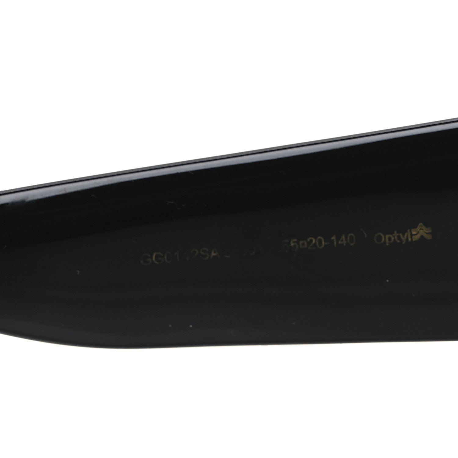 Gucci Acetate Square Frame Sunglasses GG0142SA Black 6 of 8