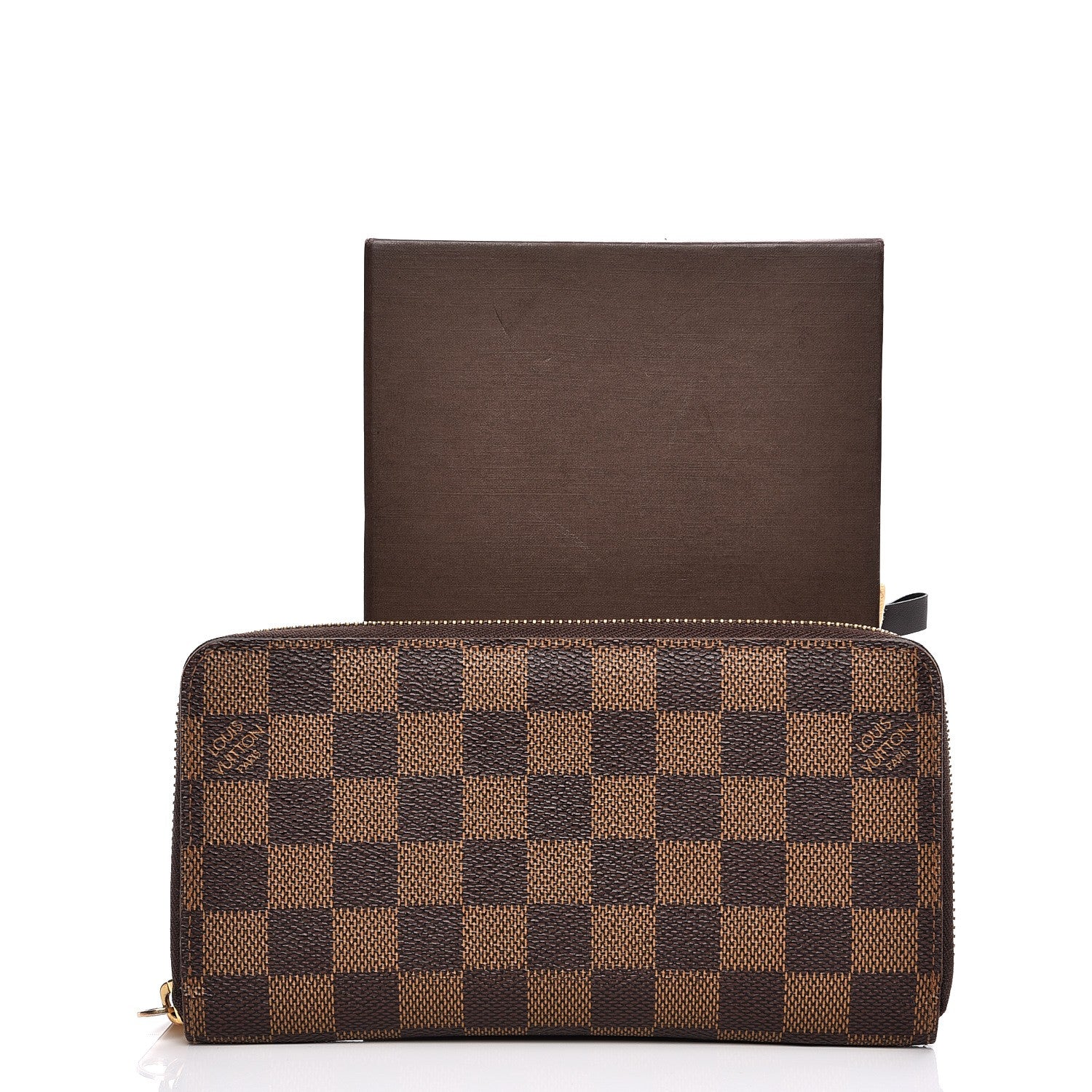 Louis Vuitton Damier Ebene Zippy Wallet 9 of 9