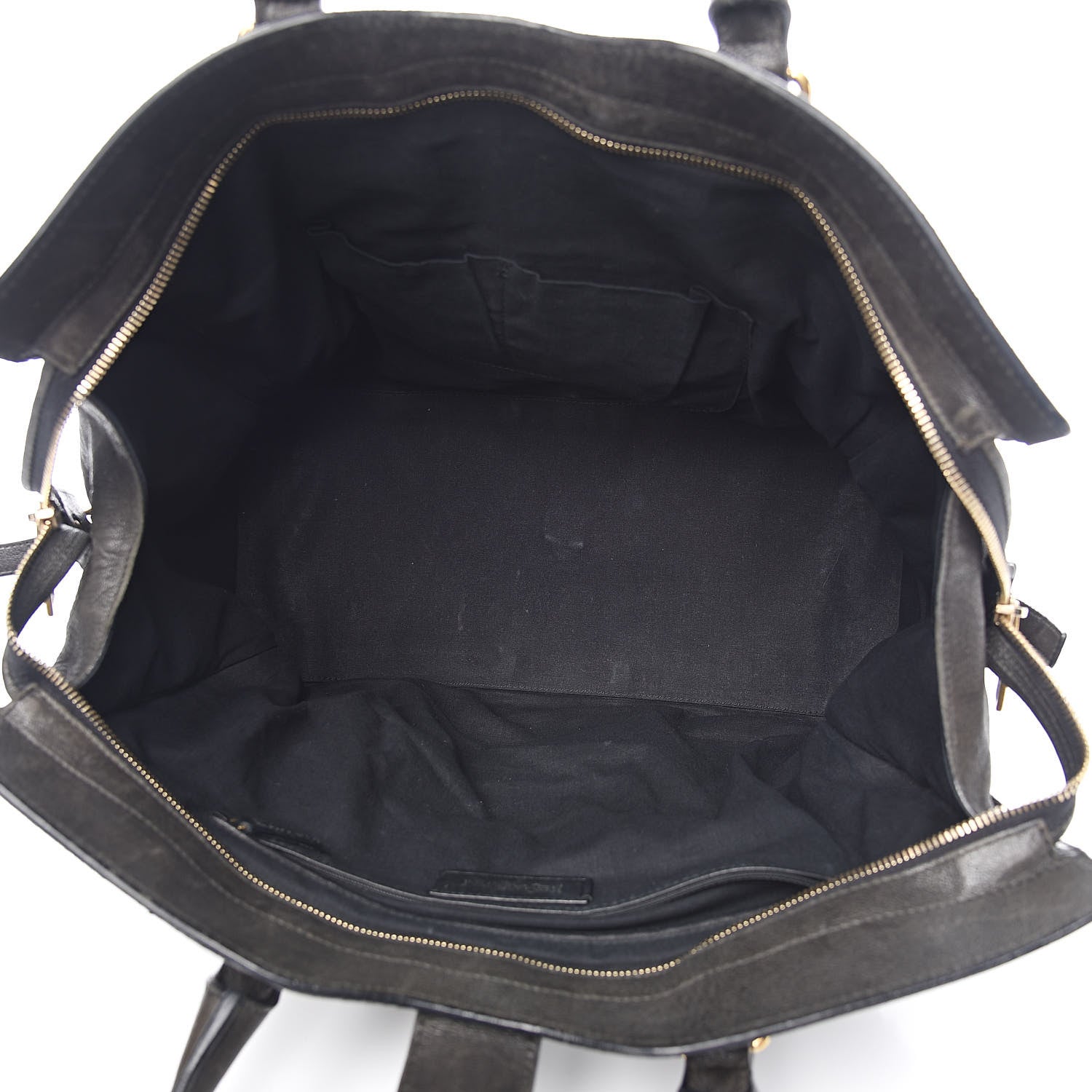 Saint Laurent Sheepskin Large Cabas ChYc Black 5 of 16