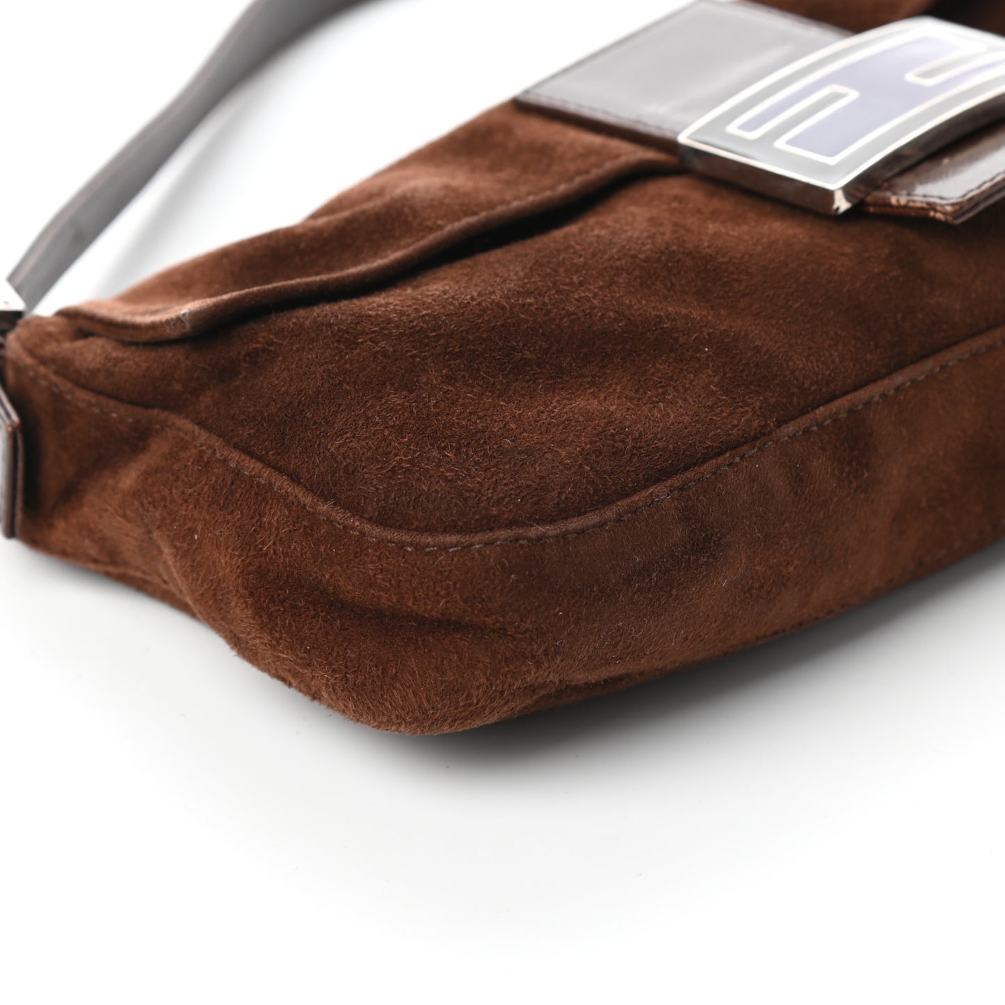 Suede Baguette Brown