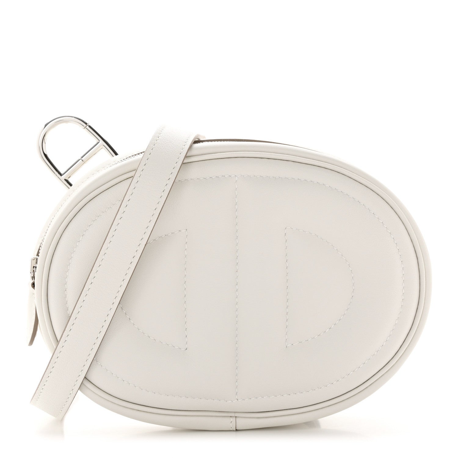 Hermes Swift Verso In-The-Loop Belt Bag Gris Perle Limoncello 1 of 9
