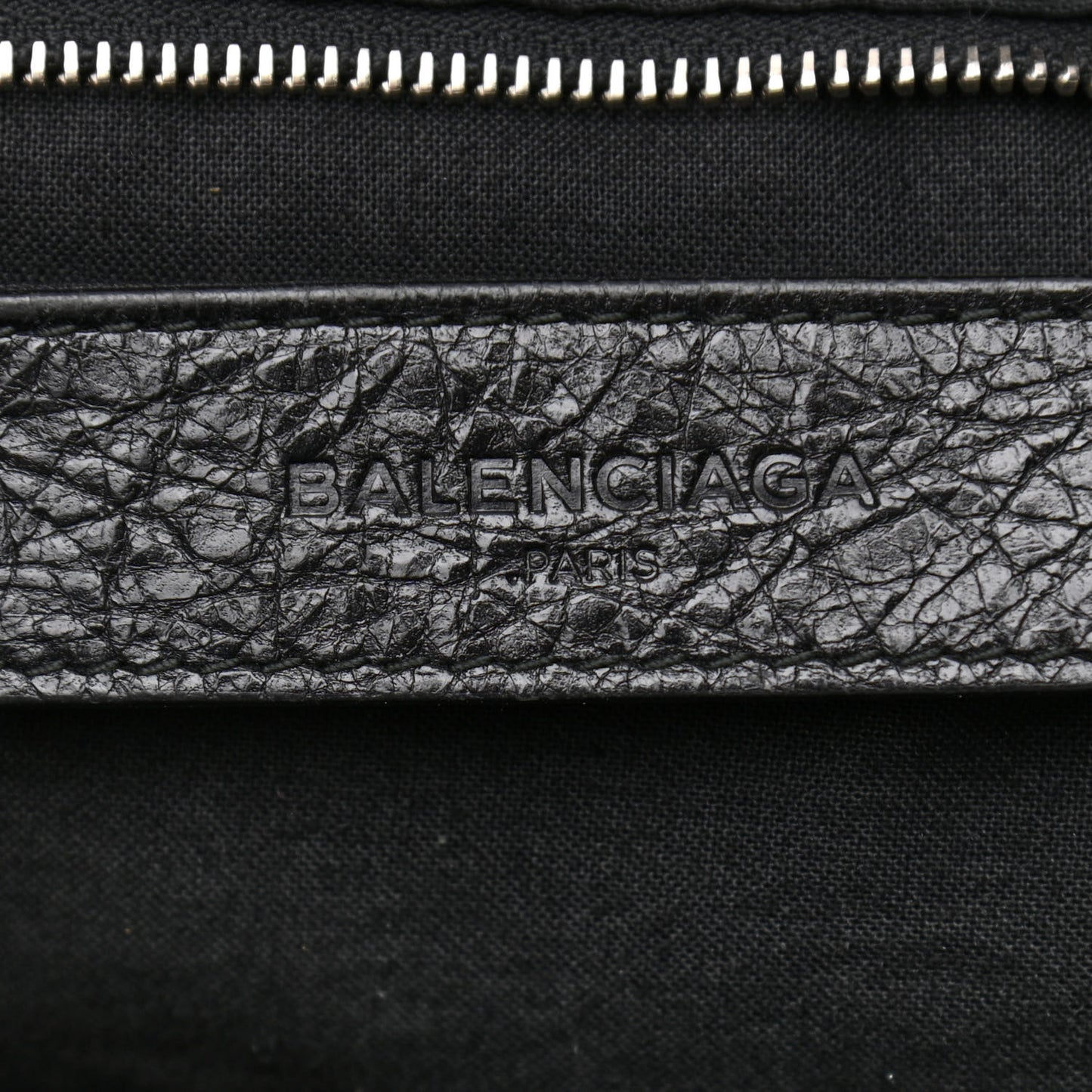 Agneau Classic Silver Hardware Backpack Black