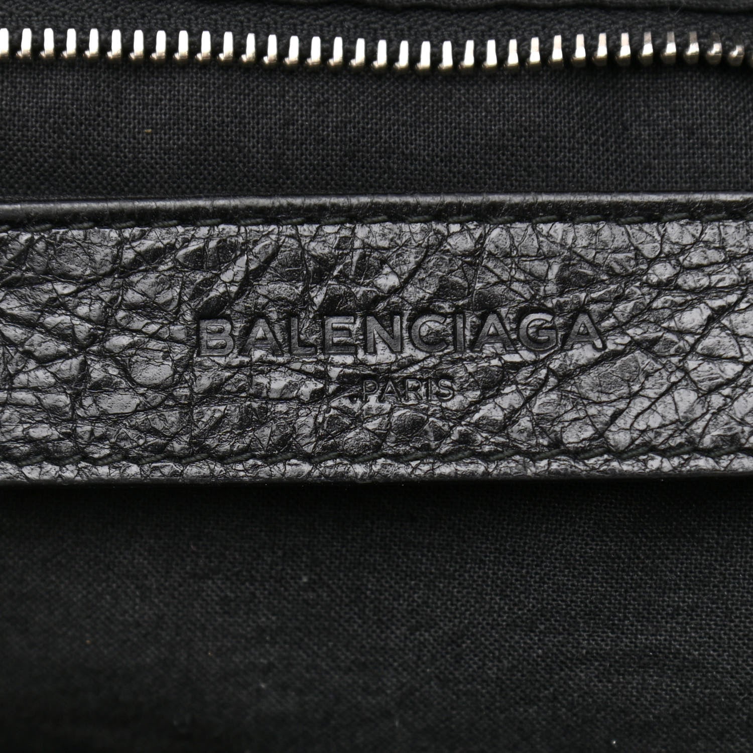 Balenciaga Agneau Classic Silver Hardware Backpack Black 6 of 11