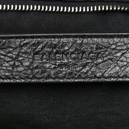 Balenciaga Agneau Classic Silver Hardware Backpack Black 6 of 11