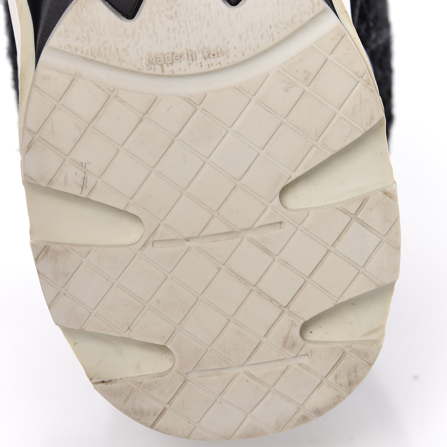 Chanel Tweed Calfskin Sneakers 40 Black White 12 of 14