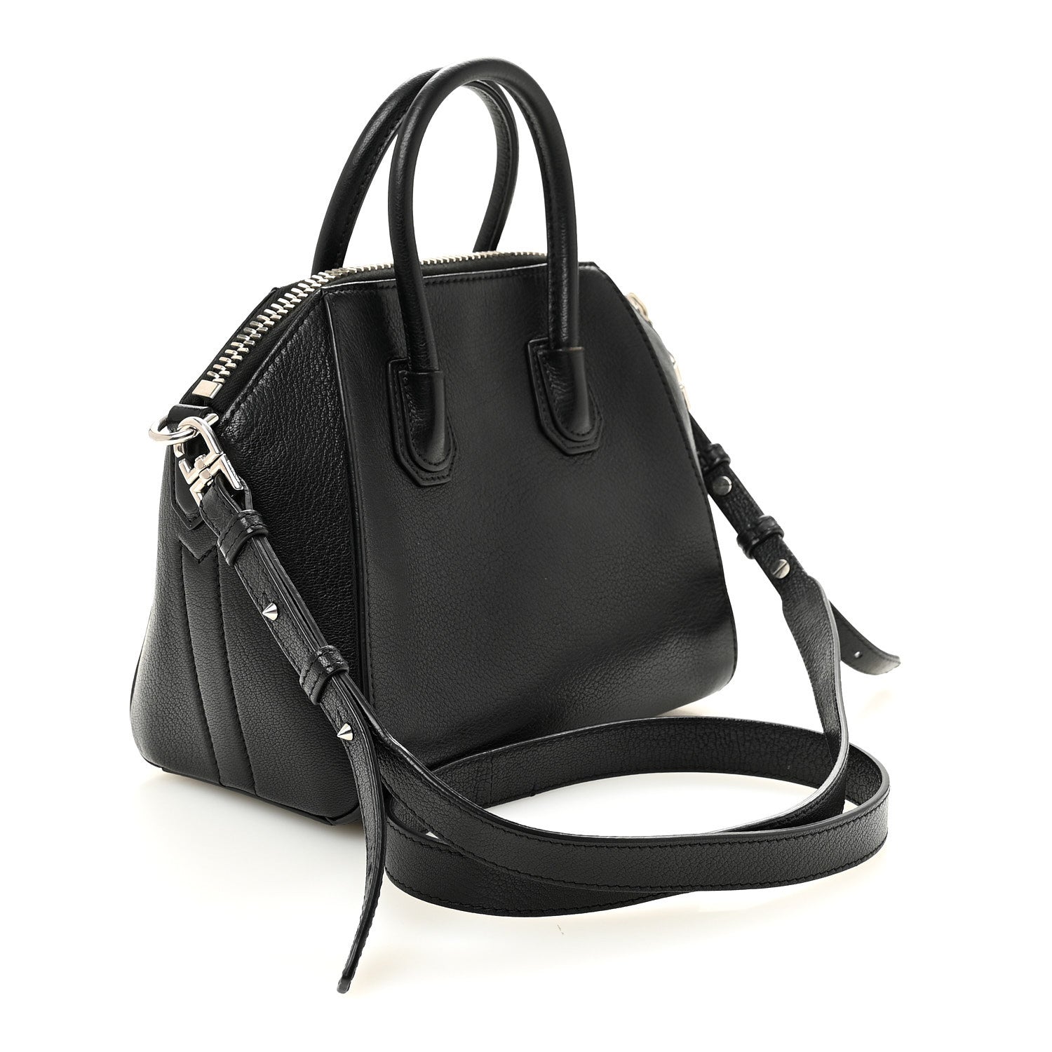 Givenchy Sugar Goatskin Mini Antigona Black 3 of 10