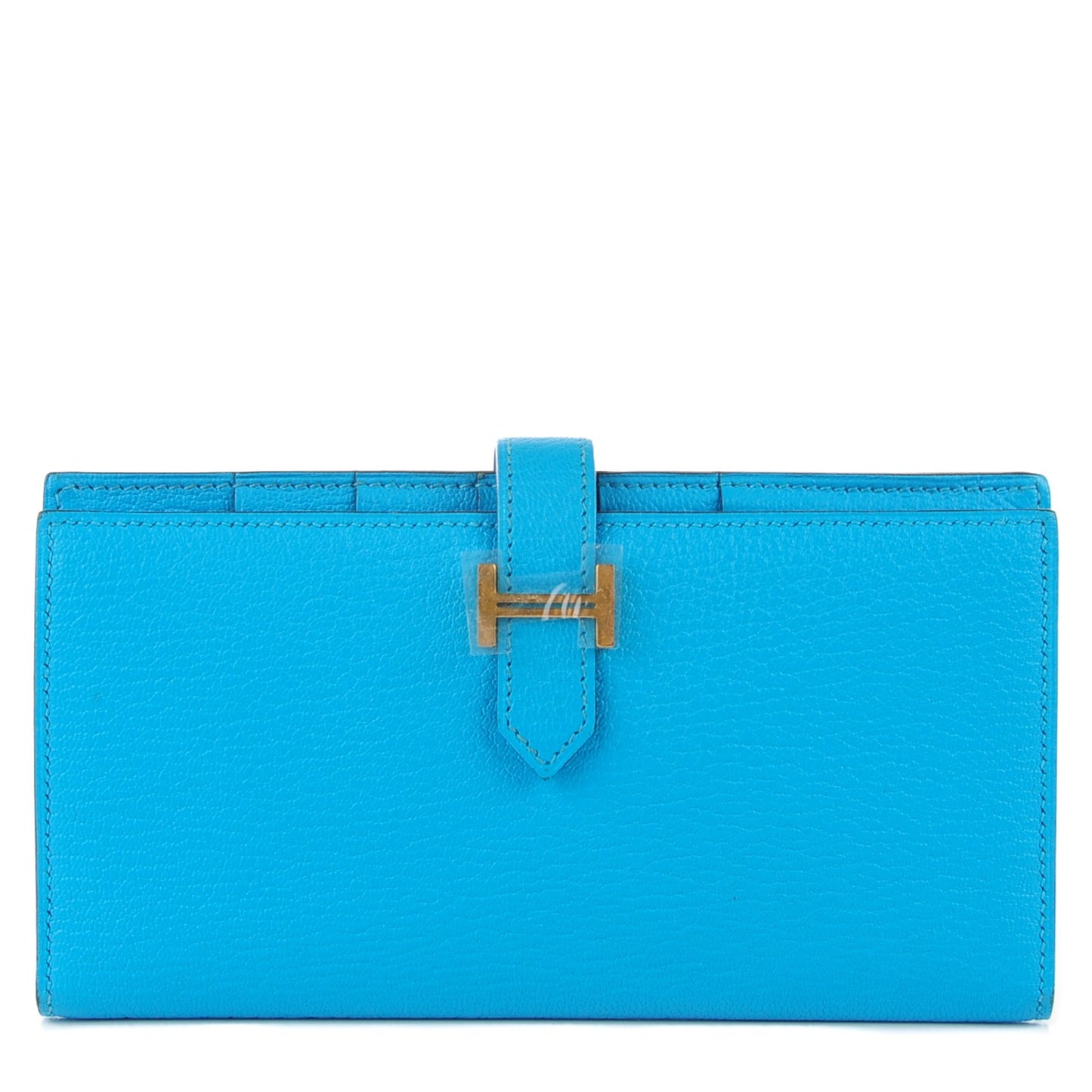 Chevre Mysore Bearn Wallet Bleu Azteque