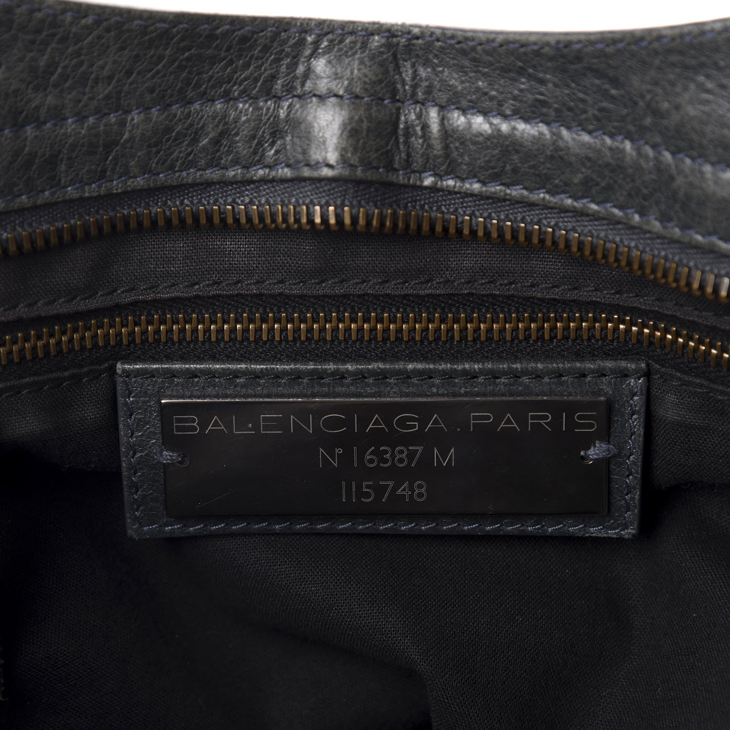 Balenciaga Agneau Classic Hardware City Anthracite 9 of 11