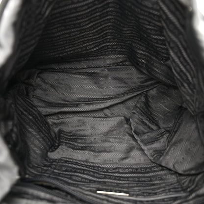 Prada Tessuto Nylon Saffiano Medium Backpack Anthracite 5 of 10