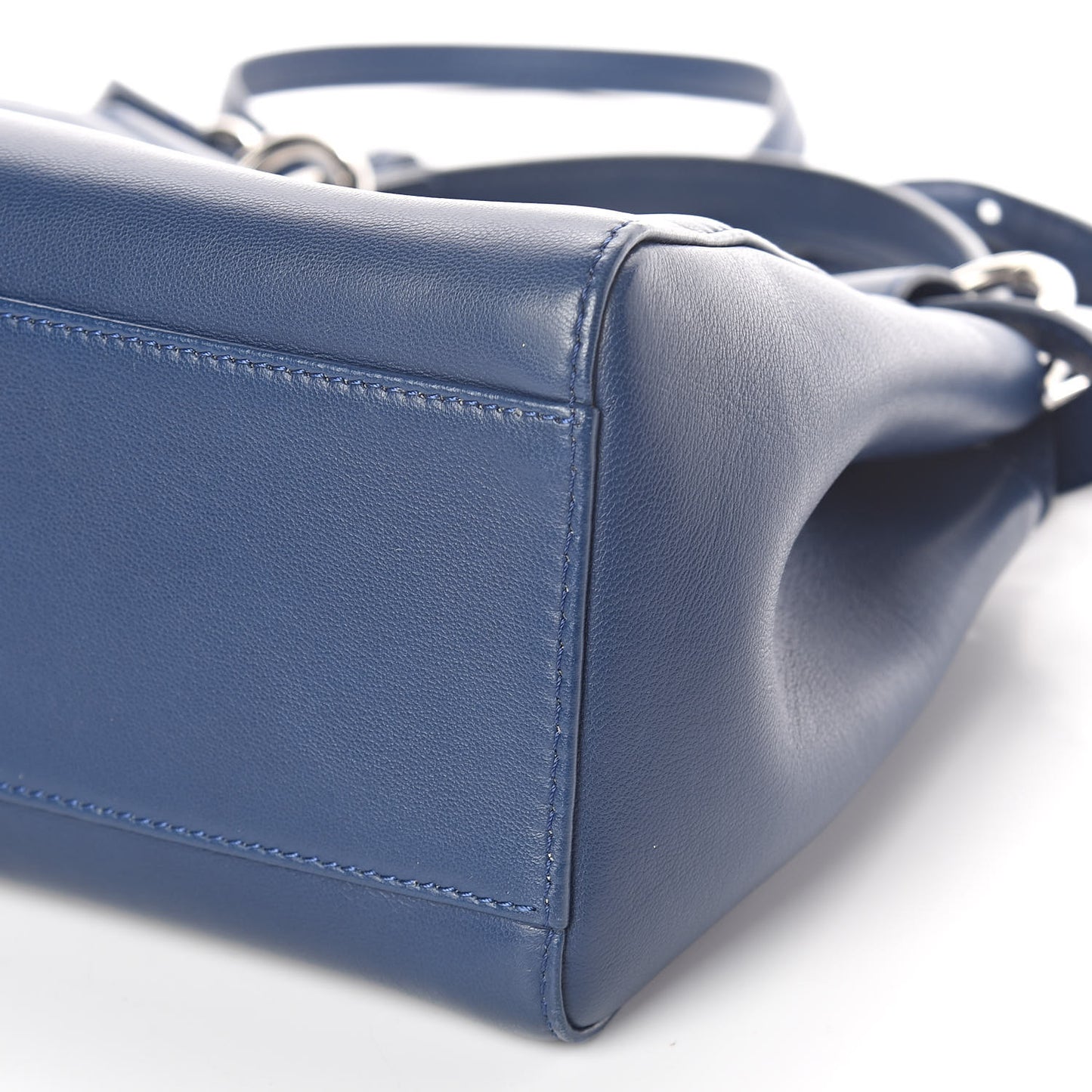 Nappa Mini Peekaboo Iconic Satchel True Blue